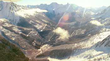 Extensive logging in the Upper Jumbo Creek Valley