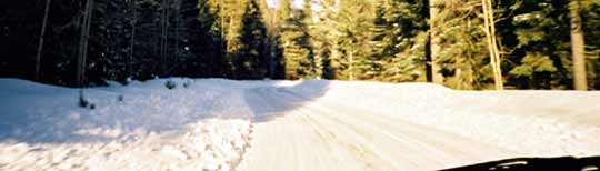 road in winter