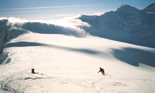 The expansive Glacier Dome