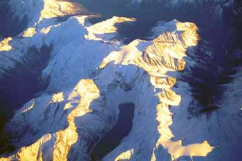 Overhead view of Jumbo Mountain